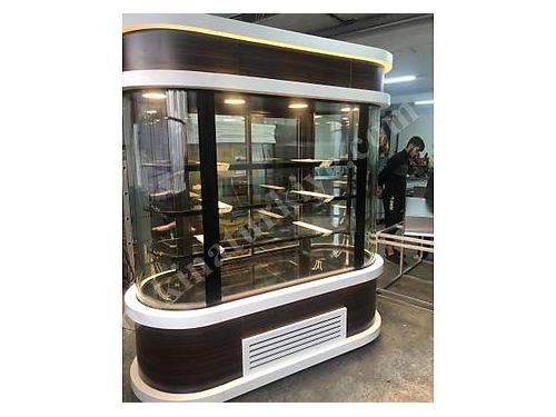 200x70x200 cm Wall Type Cake Cabinet