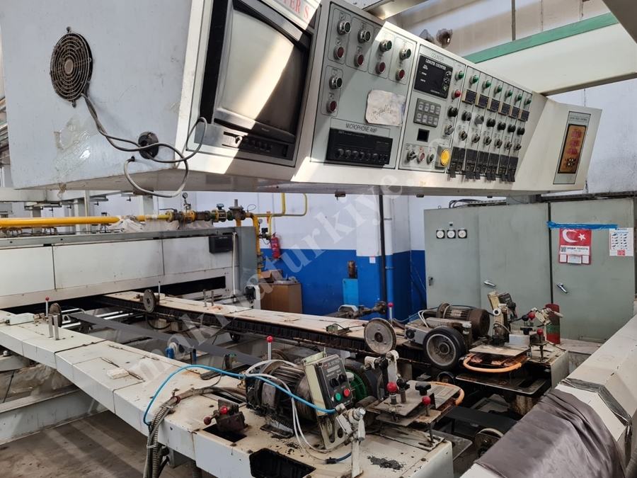6 Kabin Gazlı Kenar Kesme Ram Makinası & Stenter Machine