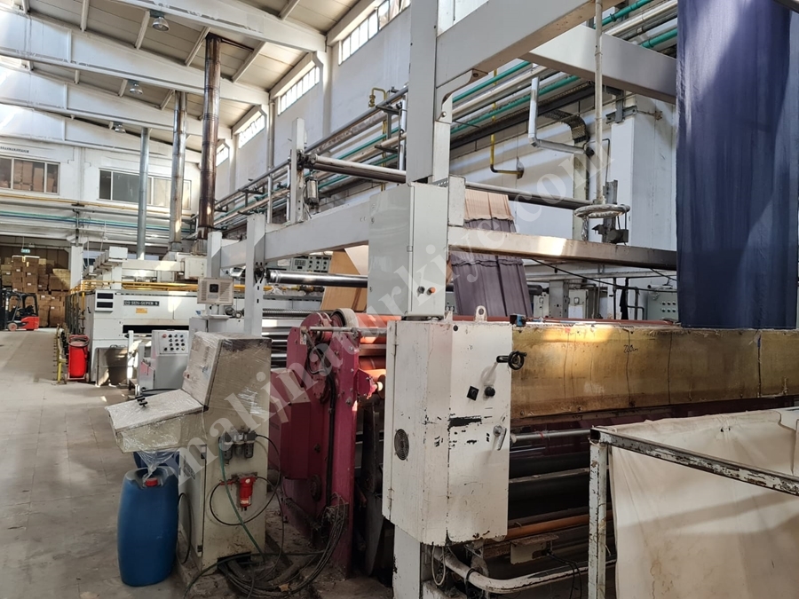 6 Kabin Gazlı Kenar Kesme Ram Makinası & Stenter Machine