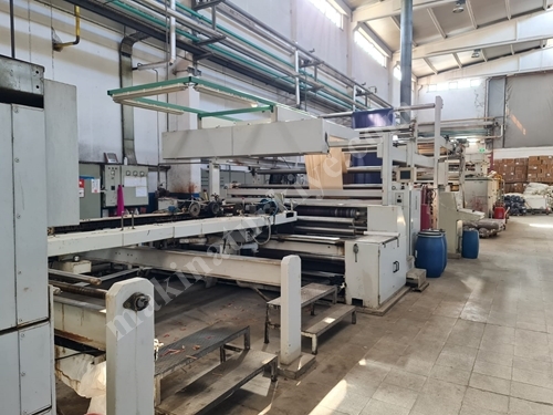 6 Kabin Gazlı Kenar Kesme Ram Makinası & Stenter Machine