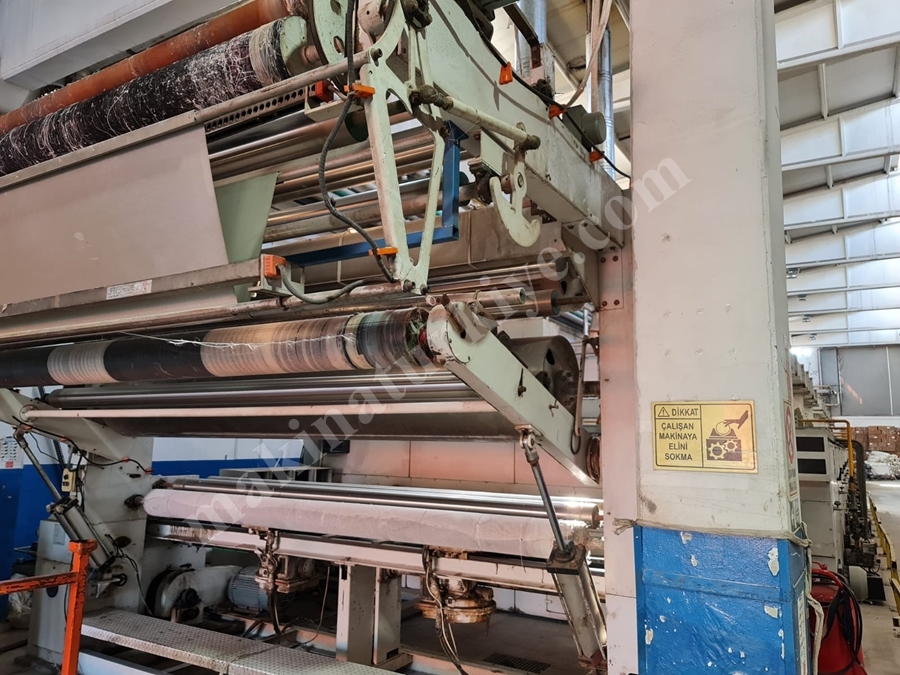 6 Kabin Gazlı Kenar Kesme Ram Makinası & Stenter Machine