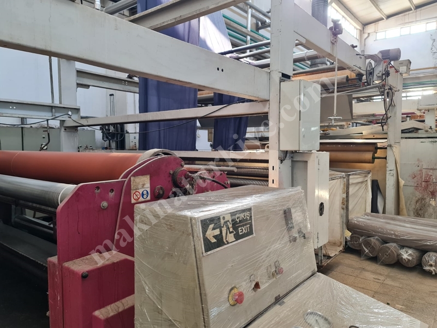 6 Kabin Gazlı Kenar Kesme Ram Makinası & Stenter Machine