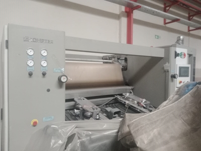 Tüp Kumaş Sanfor Makinası & Tube Fabric Compect Machine - 2