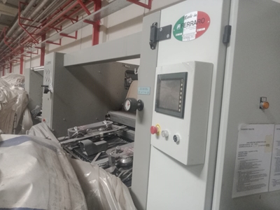 Tüp Kumaş Sanfor Makinası & Tube Fabric Compect Machine - 8