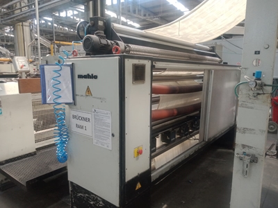 Gaz Isıtmalı Kenar Kesme Ram Makinası & Stenter Machine - 9