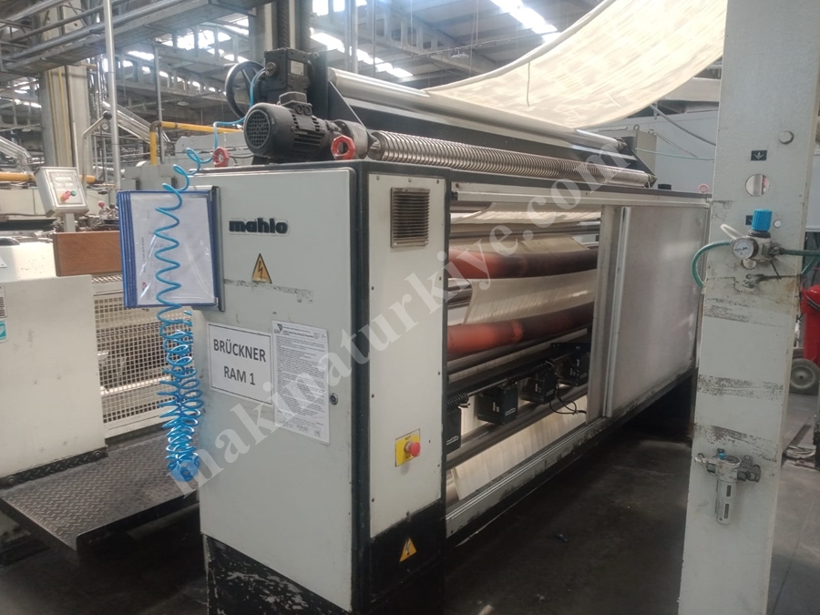 Gaz Isıtmalı Kenar Kesme Ram Makinası & Stenter Machine