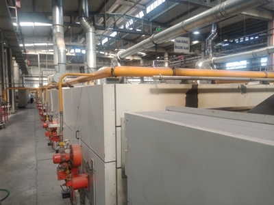 Gaz Isıtmalı Kenar Kesme Ram Makinası & Stenter Machine - 2
