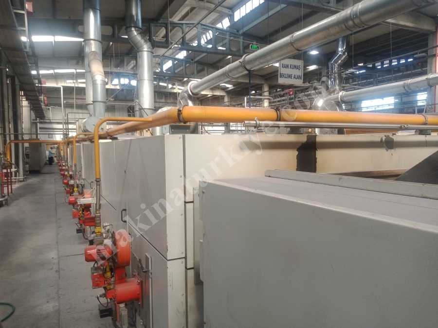 Gaz Isıtmalı Kenar Kesme Ram Makinası & Stenter Machine