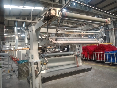 Gaz Isıtmalı Kenar Kesme Ram Makinası & Stenter Machine