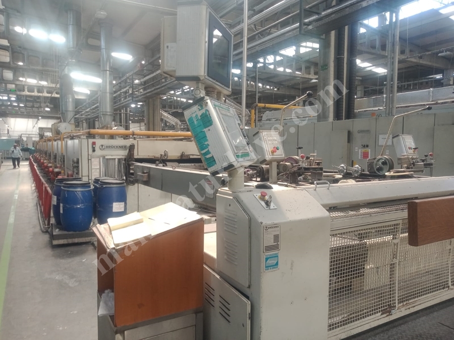 Gaz Isıtmalı Kenar Kesme Ram Makinası & Stenter Machine