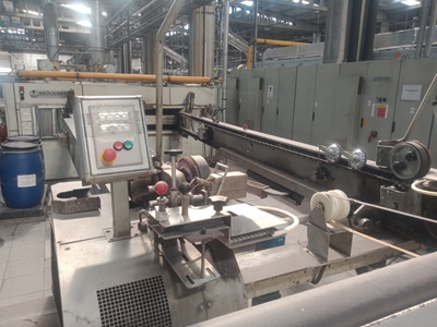 Gaz Isıtmalı Kenar Kesme Ram Makinası & Stenter Machine - 7