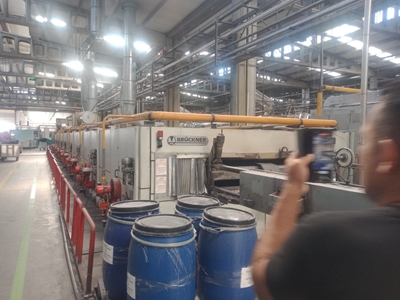 Gaz Isıtmalı Kenar Kesme Ram Makinası & Stenter Machine - 1