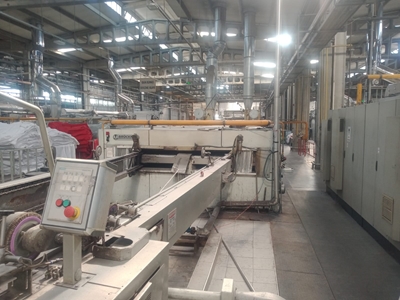 Gaz Isıtmalı Kenar Kesme Ram Makinası & Stenter Machine - 3