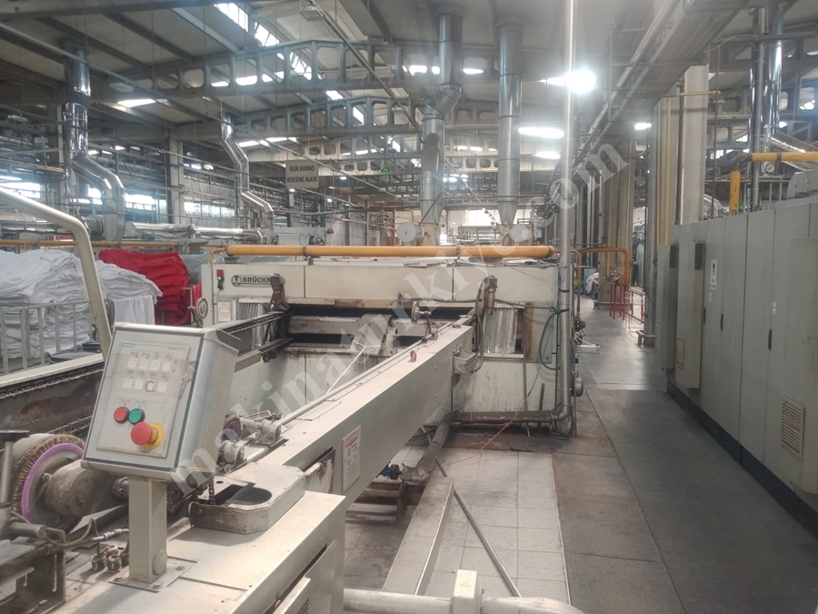 Gaz Isıtmalı Kenar Kesme Ram Makinası & Stenter Machine