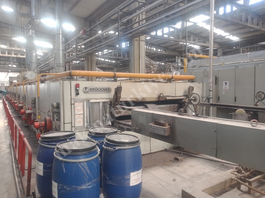 Gaz Isıtmalı Kenar Kesme Ram Makinası & Stenter Machine