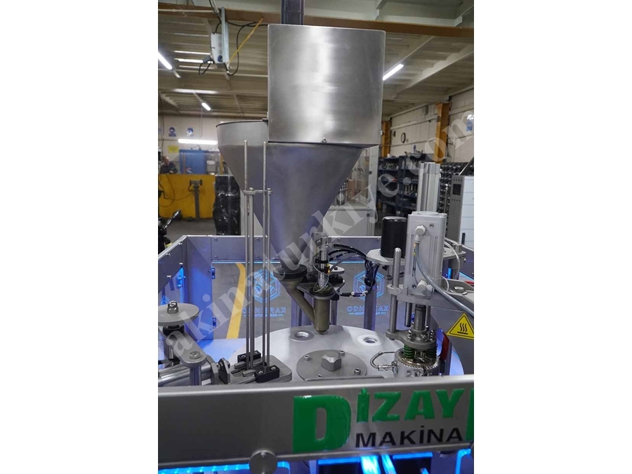1800 Adet / Saat Otomatik Toz Dolum Makinası