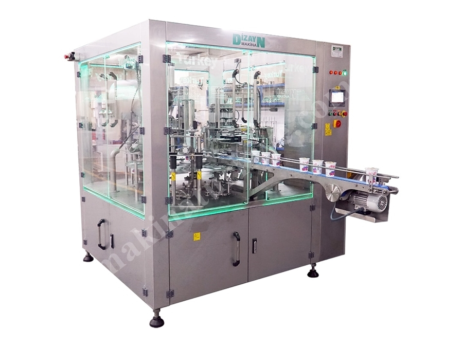 3500 - 4000 Adet / Saat Tam Otomatik Peynir Dolum Makinası
