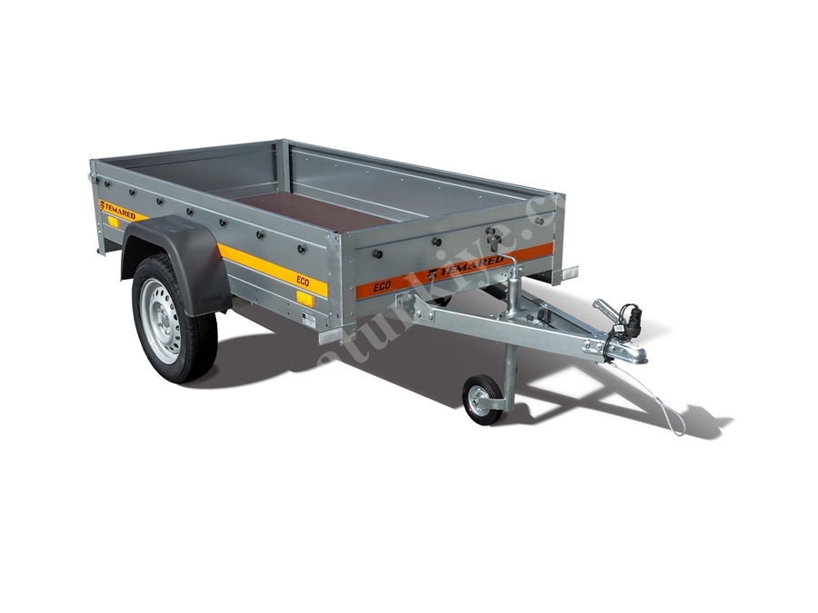 600 Kg (2010x1060x300 mm) Araç Arkası Yük Taşıma Römorku
