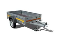 650 Kg (2010x1260x300 mm) Araç Arkası Yük Taşıma Römorku