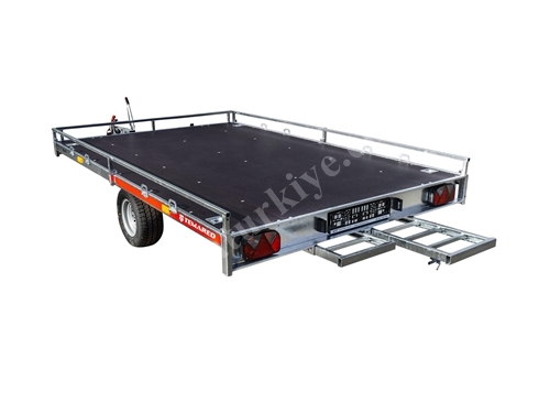 1200 Kg (1940x2930 mm) Araç Arkası Yük Taşıma Römorku