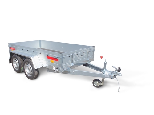 550 Kg (2305x1260x400 mm) Araç Arkası Yük Taşıma Römorku