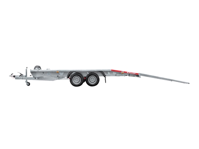 2000 Kg (5000x2000 mm) Araç Arkası Yük Taşıma Römorku - 3