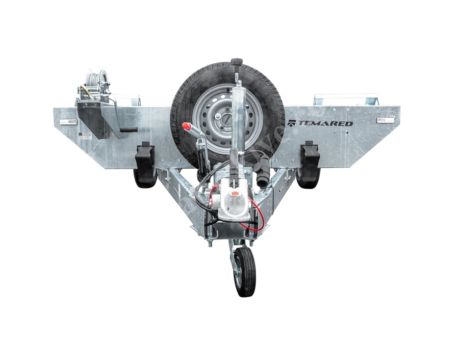 2000 Kg (5000x2000 mm) Araç Arkası Yük Taşıma Römorku