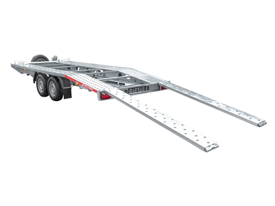2000 Kg (5000x2000 mm) Araç Arkası Yük Taşıma Römorku - 5