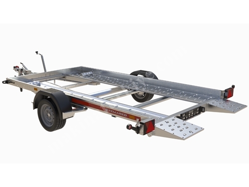 1200 Kg (3530x1840 mm) Çelik Stant Araç Taşıma Römorku