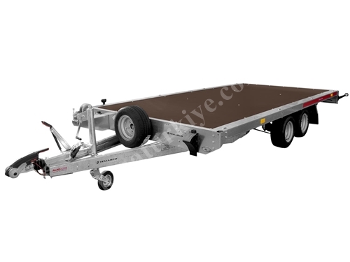 2200 Kg (4060x2110 mm) Ahşap Zemin Araç Taşım Römorku