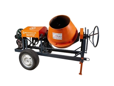 350 Litre Vinçli Harç Karma Makinası ve Betoniyer - 4