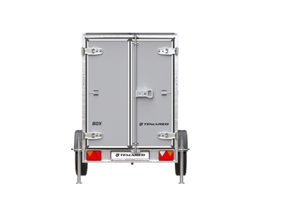 400 Kg (2500x1250x1500 mm) Kapalı Kasa Box Römork - 1