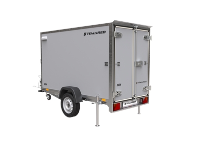400 Kg (2500x1250x1500 mm) Kapalı Kasa Box Römork - 2