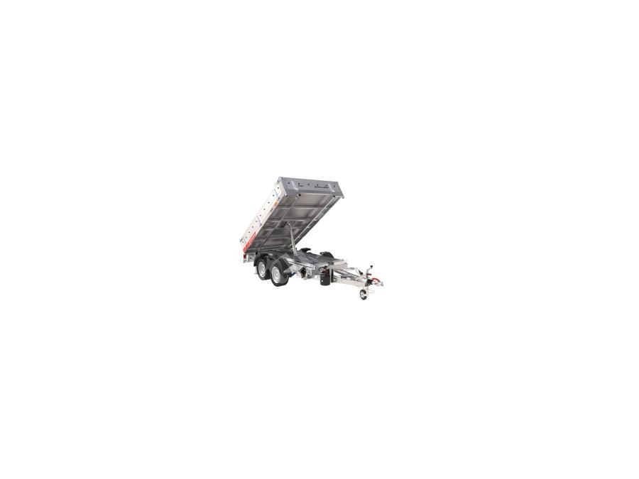 950 Kg (2530x1520x400 mm) Araç Arkası Damperli Yük Taşıma Römorku