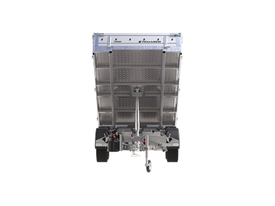 950 Kg (2530x1520x400 mm) Araç Arkası Damperli Yük Taşıma Römorku - 6