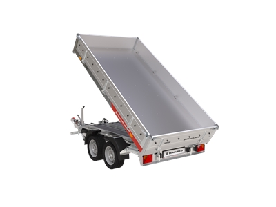 2000 Kg (3030x1520x300 mm) Araç Arkası Damperli Yük Taşıma Römorku - 5