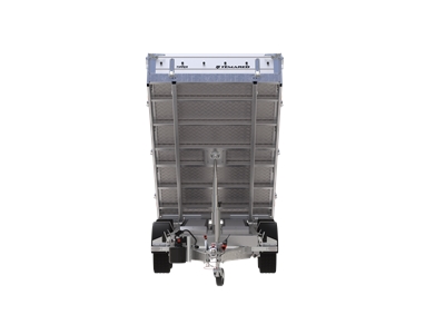 2000 Kg (3030x1520x300 mm) Araç Arkası Damperli Yük Taşıma Römorku - 4
