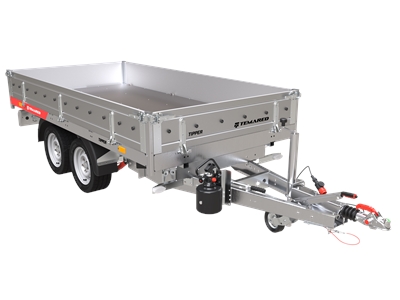 2000 Kg (3030x1520x300 mm) Araç Arkası Damperli Yük Taşıma Römorku - 6