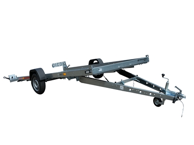 750 Kg (4010x1860 mm) Motosiklet ATV Taşıma Römorku - 1