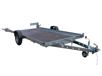750 Kg (4010x1860 mm) Motosiklet ATV Taşıma Römorku - 0