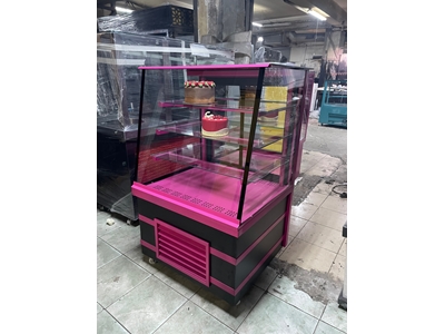 100 Cm Sürgülü Pasta Teşhir Dolabı - 1