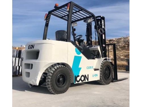3 Ton Yük Taşıma Kapasiteli Triplex Akülü Forklift
