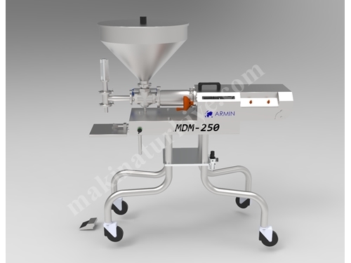 MDM-250 Yarı Otomatik Dolum Makinası (Karıştırıcısız) 25Ml-250ml