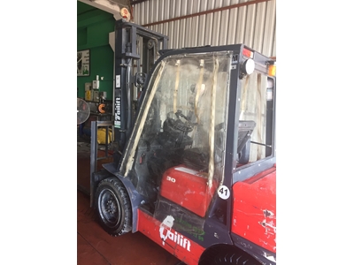 3 Ton 6000 mm 3 Kademeli Asansörlü Dizel Forklift - 4