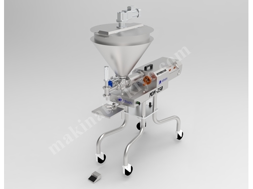 MDM-250 Yarı Otomatik Dolum Makinası (Karıştırıcılı)  25ml-250ml 