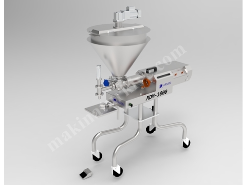MDM-1000 Yarı Otomatik Dolum Makinası (Karıştırıcılı) 100ml-1000ml