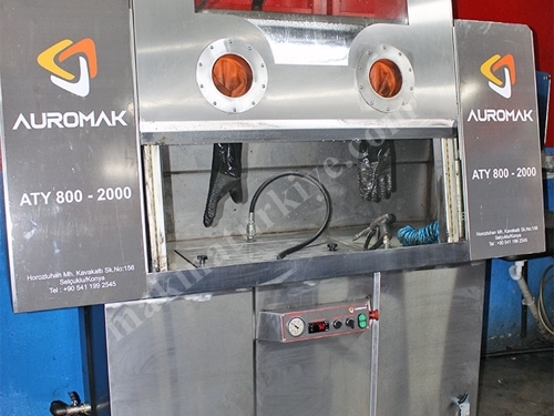 800x2000 mm Manuel Basınçlı Yüzey Yıkama Makinesi