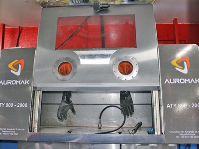 800x2000 mm Manuel Basınçlı Yüzey Yıkama Makinesi - 3