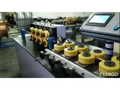 Copper Pipe Straightening and Cutting Machine