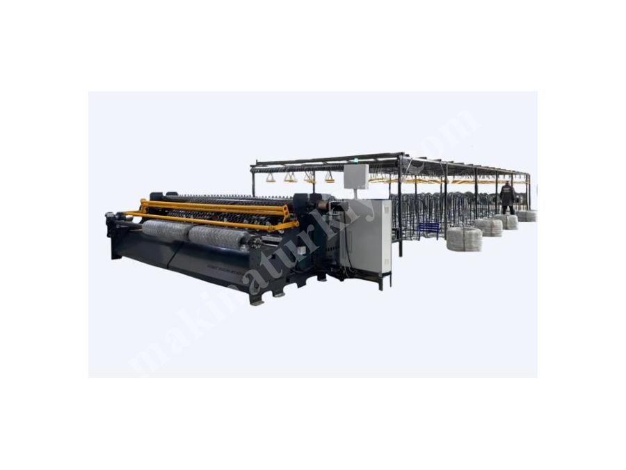 SVR Bee - 4 ( 600 - 650 m² / Saat ) Tam Otomatik Altıgen Tel Örme Makinesi